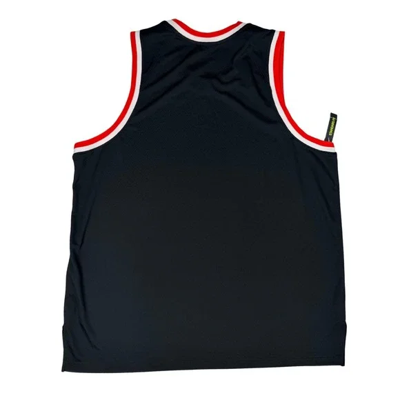Nike Basketball Jersey Mens XXL Black Dri-FIT Mesh Standard Fit Tank NWT - Picture 5 of 10